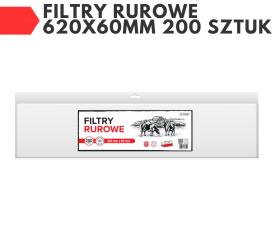 Filtry rurowe 620x60mm 200 sztuk